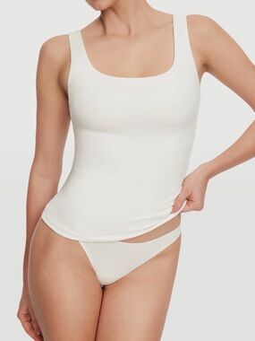 NWOT BetterMe White Scoop Neck Tank